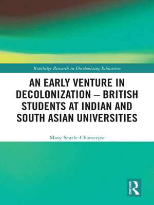 cover image of An Early Venture in Decolonization
